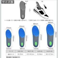 スポーツ用インソール 足裏 筋力サポーター インソール 中敷き フットクラフト 衝撃吸収 スポーツ バスケ バレー サッカー ランニング ゴルフ テニス S Ｌ
の画像