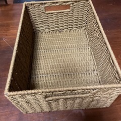 籐のカゴの画像