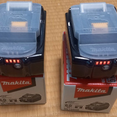 Makita 純正バッテリー 2台の画像