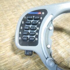 １★リング錠★暗証番号★グレー★の画像