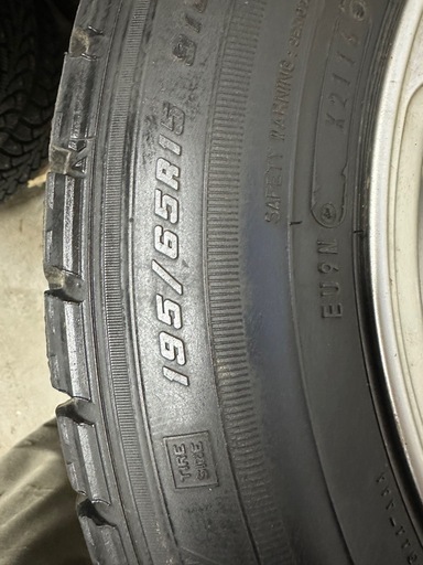 195/65R15スタッドレスホィール4本