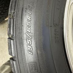 195/65R15スタッドレスホィール4本の画像