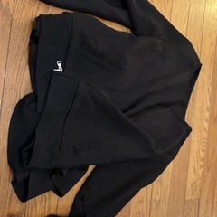 coca コカ バックフリルノーカラージャケット オリジナル ブラックの画像