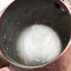 銅瓶？　詳細不明鉄瓶古道具古民具やかんケトルジャンクの画像