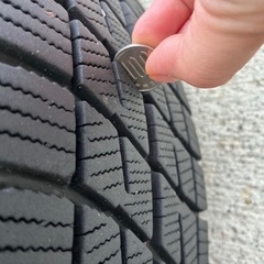 スタッドレスタイヤ　195/65R15 ホイール付きの画像
