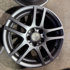 マナレイ　アルミホイール　プリウス　シエンタ　フリード　カローラ等　15インチ　6J PCD100 5穴 の画像