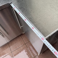 Ｌ字型
キッチンスチールラック、テーブルの画像