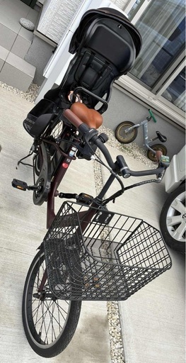 電動自転車・チャイルドシート付け