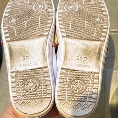 七五三　下駄風上履き　の画像