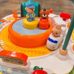 電車走ります！アクティブてテーブルの画像