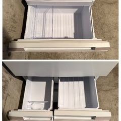 【中古】冷蔵庫 SHARP シャープ SJ-MF50J-W フレンチドア 観音開き 6ドア 504L 2022年製 プラズマクラスターの画像