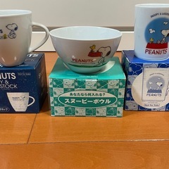 スヌーピー食器類LAWSON非売品の画像