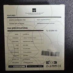 自作pc Thermalright ファンクーラー 新品の画像