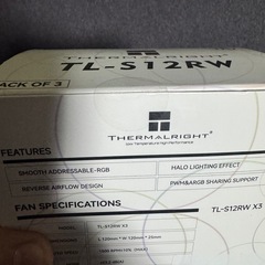 自作pc Thermalright ファンクーラー 新品の画像