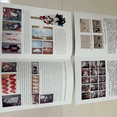 飾り羽子板パンフレット英語版・中国語版の画像