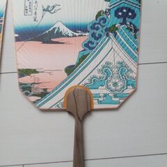 都うちわ★未使用★２つセットの画像