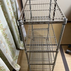 スチールラック　汚れ箇所ありの画像