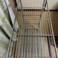 スチールラック　汚れ箇所ありの画像