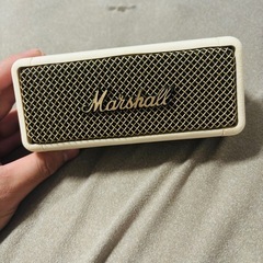 Marshall Bluetooth スピーカー ホワイト第1世代の画像