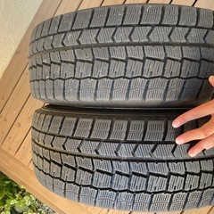 ダンロップ　ウィンターマックス　215/60/r16 2019年製造 スタッドレスタイヤ　タイヤホイールセット　とよたトヨタの画像