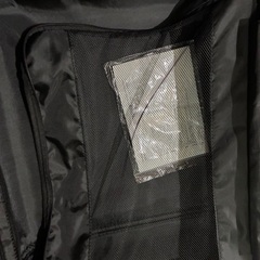 鍵付き キャリーケース ホワイトの画像