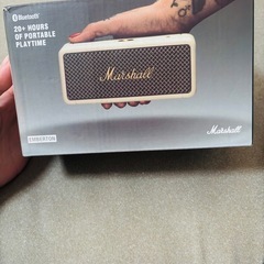 Marshall Bluetooth スピーカー ホワイト第1世代の画像