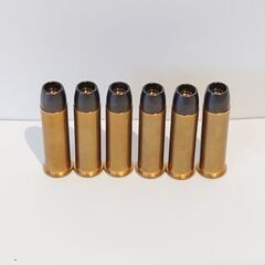 【ジャンク品】マルシン SAA(シングルアクションアーミー) ガスガン キャバルリーモデル 専用カードリッジ6発分/箱/説明書付き【要状態確認】の画像