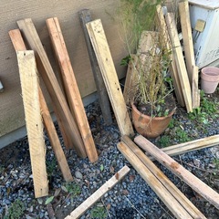 取引中　角材まとめて無料でお譲りしますの画像