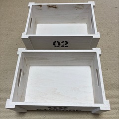 収納箱　2個の画像