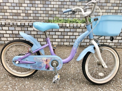 アナ雪⭐︎子供用自転車　16インチ