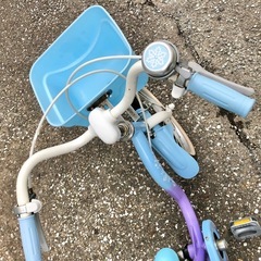 アナ雪⭐︎子供用自転車　16インチの画像