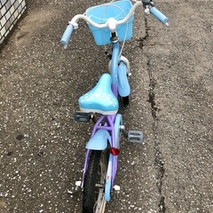 アナ雪⭐︎子供用自転車　16インチの画像
