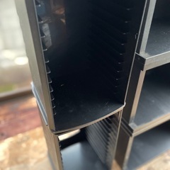 CD収納BOX  木製4  プラスチック製2の画像