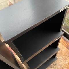 CD収納BOX  木製4  プラスチック製2の画像