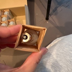 【未使用品】TOSHIBAミニクリプトン40W形　KR110V36WW ホワイトの画像