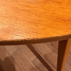 円形ダイニングテーブル　110cmの画像