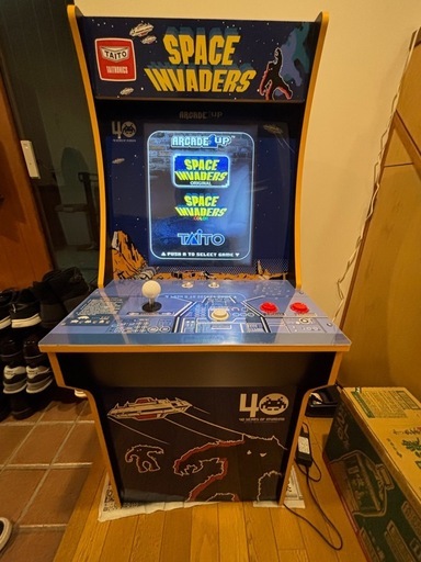 値下げ★近隣配送可ARCADE1UPスペースインベーダー40周年記念モデルTAITO