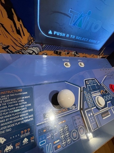 値下げ★近隣配送可ARCADE1UPスペースインベーダー40周年記念モデルTAITO
