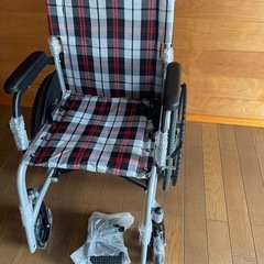 車椅子 自走式車いす　未使用品の画像