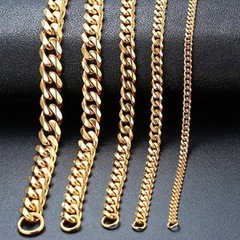  B15*《ステンレス》*メンズ_6mm_喜平チェーンブレスレットの画像