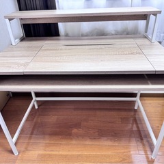 LOWYA ほぼ新品　デザイナーデスク　学習机の画像