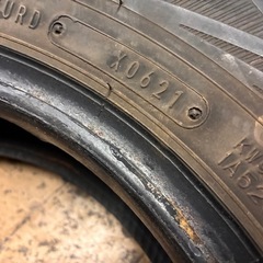 165R13 スタッドレスばりめバリ目の画像