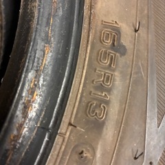 165R13 スタッドレスばりめバリ目の画像