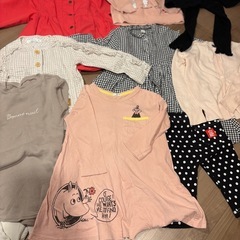 女の子80から100センチまとめ売りの画像