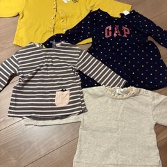 女の子80から100センチまとめ売りの画像