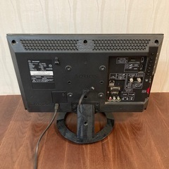 SHARPシャープ　19型液晶テレビ　LC-19K40  ハイビジョン液晶テレビ　2017年製の画像