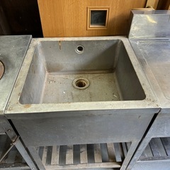 業務用厨房　Lpガスコンロ　シンクx2 セットの画像