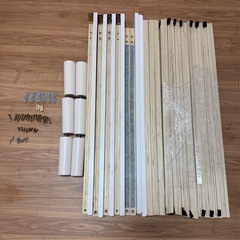 ベッドフレームとマットレスの画像