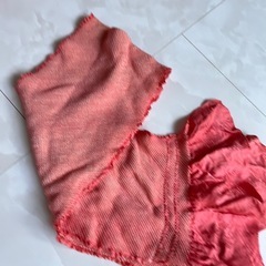 帯あげ　絞り　シルク　着物小物の画像