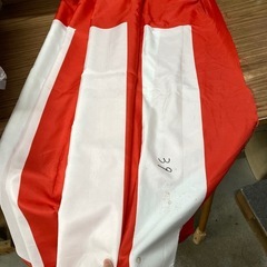 紅白の垂れ幕No.1、垂れ幕、店頭販売用、赤白の画像